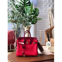 Replica Hermes Fuchsia Birkin 25 Gold Hardware Bag