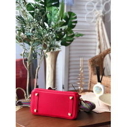 Replica Hermes Fuchsia Birkin 25 Gold Hardware Bag