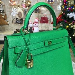Replica Hermes Green Kelly 28 Gold Hardware Bag