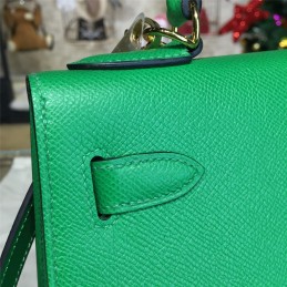 Replica Hermes Green Kelly 28 Gold Hardware Bag