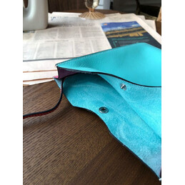 Replica Hermes Pink Teal Omenitou Bag