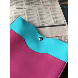 Replica Hermes Pink Teal Omenitou Bag
