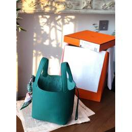 Replica Hermes Green Twilly Picotin Lock 22 Bag