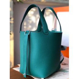 Replica Hermes Green Twilly Picotin Lock 22 Bag