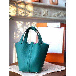 Replica Hermes Green Twilly Picotin Lock 22 Bag