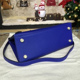 Replica Hermes Cobalt Blue Kelly 28 Gold Hardware Bag