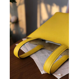 Replica Hermes Yellow Green Twilly Picotin Lock 22 Bag