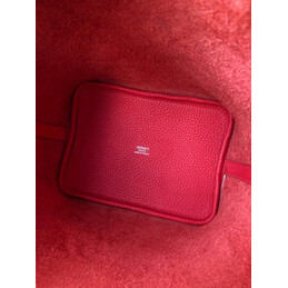 Replica Hermes Red Teal Twilly Picotin Lock 22 Bag