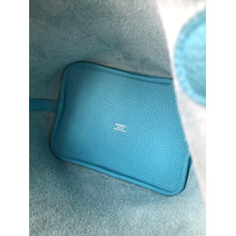 Replica Hermes Teal Purple Twilly Picotin Lock 22 Bag