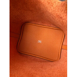 Replica Hermes Orange Blue Twilly Picotin Lock 22 Bag