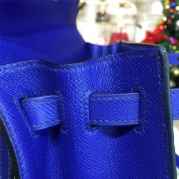 Replica Hermes Cobalt Blue Kelly 28 Gold Hardware Bag