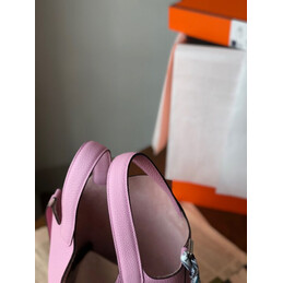 Replica Hermes Pink Gray Twilly Picotin Lock 22 Bag