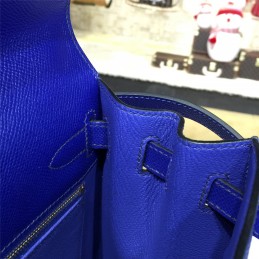 Replica Hermes Cobalt Blue Kelly 28 Gold Hardware Bag