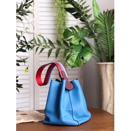 Replica Hermes Blue Licol 17 Bag