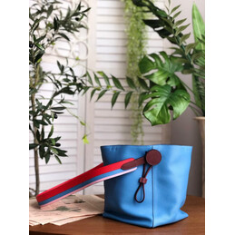 Replica Hermes Blue Licol 17 Bag