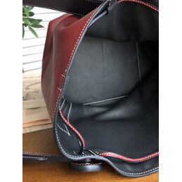 Replica Hermes Burgundy Licol 17 Bag