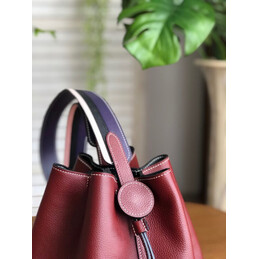 Replica Hermes Burgundy Licol 17 Bag