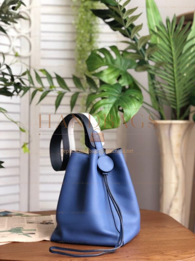 Replica Hermes Blue Gray Licol 17 Bag