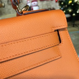 Replica Hermes Orange Kelly 28 Bag