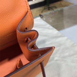 Replica Hermes Orange Kelly 28 Bag