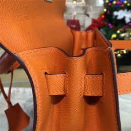 Replica Hermes Orange Kelly 28 Bag