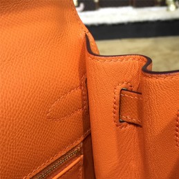 Replica Hermes Orange Kelly 28 Bag