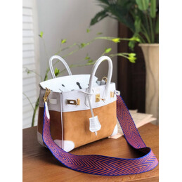 Replica Hermes Tan White Birkin 25 Gold Hardware Bag