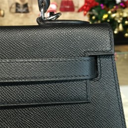 Replica Hermes Black Kelly 28 Bag