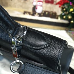 Replica Hermes Black Kelly 28 Bag