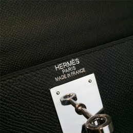 Replica Hermes Black Kelly 28 Bag