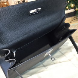 Replica Hermes Black Kelly 28 Bag
