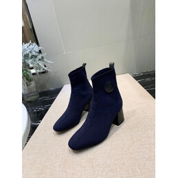 Replica Hermes Navy Ankle Boot