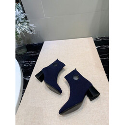 Replica Hermes Navy Ankle Boot