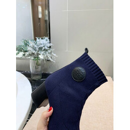 Replica Hermes Navy Ankle Boot