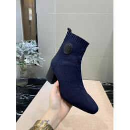 Replica Hermes Navy Ankle Boot