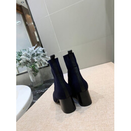Replica Hermes Navy Ankle Boot