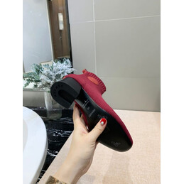 Replica Hermes Burgundy Ankle Boot