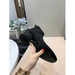 Replica Hermes Black Pull On Ankle Boot