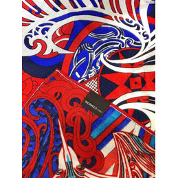 Replica Hermes Blue Graphic 90cm Silk Scarf