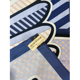 Replica Hermes Navy Pegasus Print 90cm Silk Scarf