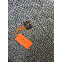 Replica Hermes Gray Logo Shawl Scarf