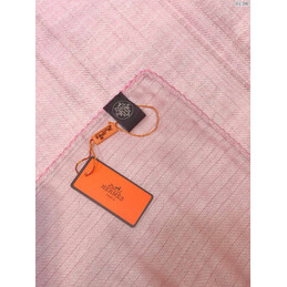 Replica Hermes Pink Logo Shawl Scarf