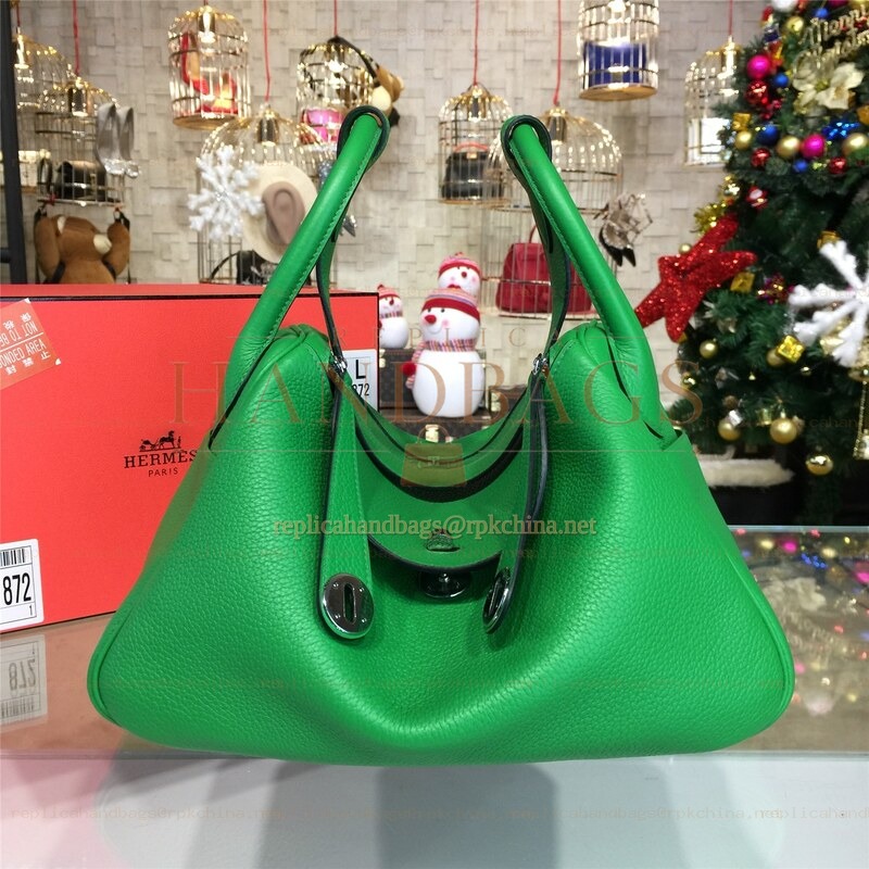 Replica Hermes Green Lindy 30 Bag