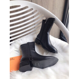 Replica Hermes Black Classic Ankle Boot