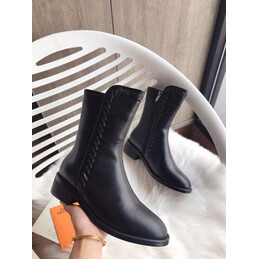Replica Hermes Black Classic Ankle Boot