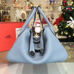 Replica Hermes Light Blue Lindy 30 Bag