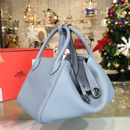 Replica Hermes Light Blue Lindy 30 Bag