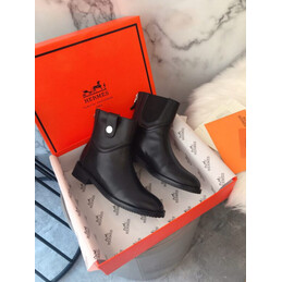 Replica Hermes Black Tall Riding Boot