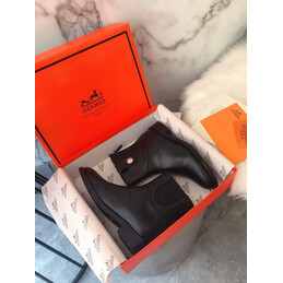 Replica Hermes Black Tall Riding Boot