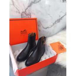 Replica Hermes Black Tall Riding Boot